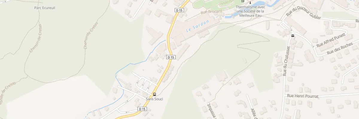 Plan du 5 Av de Russie à Châtel-Guyon