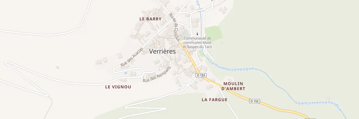 Plan du 5029 Verrieres à Verrières