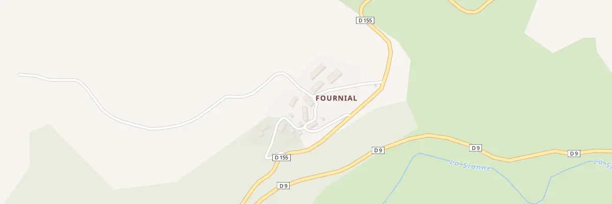 Plan du 5083 Fournial à Molèdes