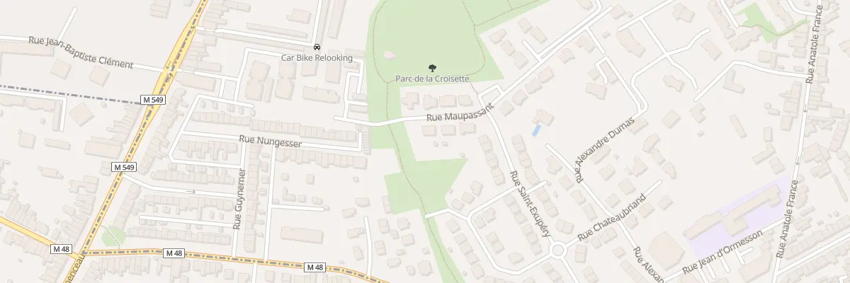 Plan du 2 Rue Maupassant à Faches-Thumesnil