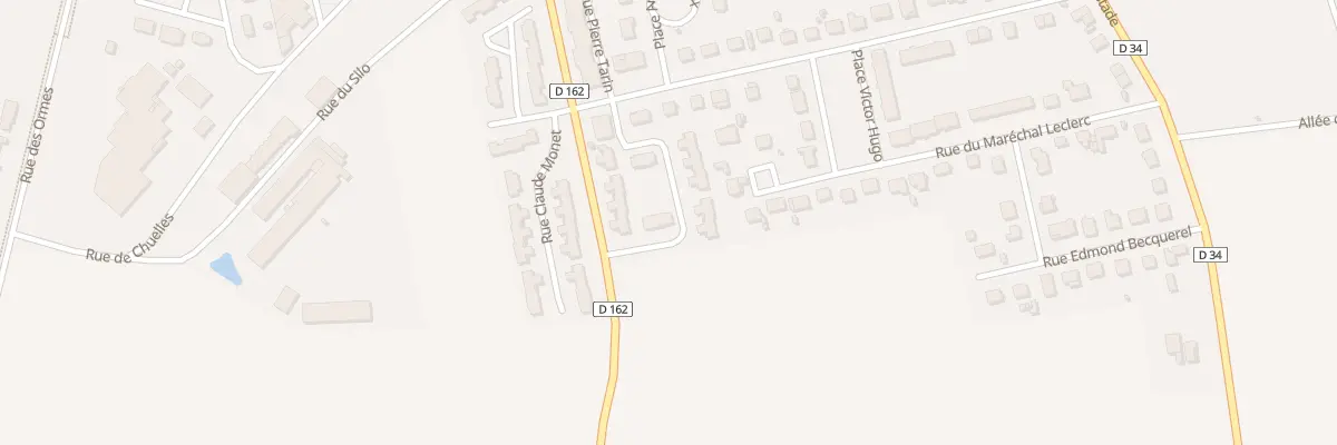 Plan du 3 Rue Pierre Tarin à Courtenay