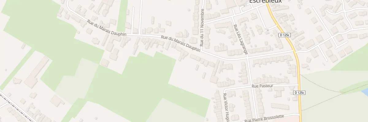 Plan du 46 Rue du Marais Dauphin à Flers-en-Escrebieux