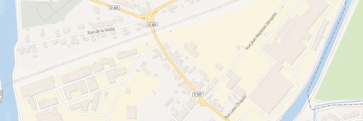 Plan du 40 Rue Joseph Coste à Courchelettes