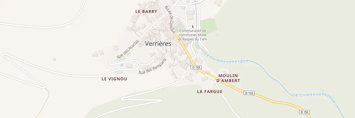 Plan du 5014 Verrieres à Verrières