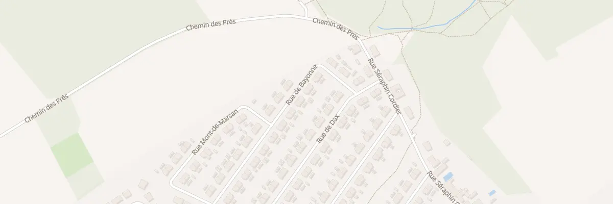Plan du 9 Rue de Bayonne à Leforest
