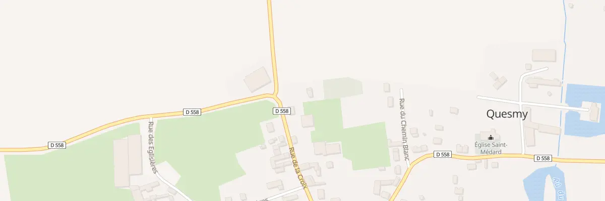 Plan du 204 Rue de la Croix à Quesmy