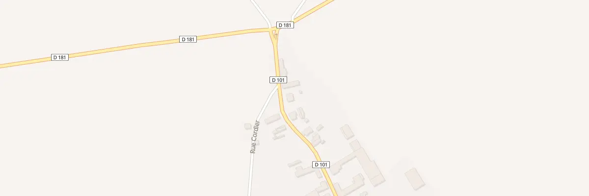 Plan du 22 Rue Principale à Longavesnes
