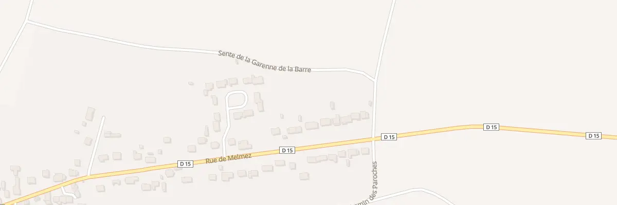 Plan du 43 Rue de Melmez à Beautheil-Saints