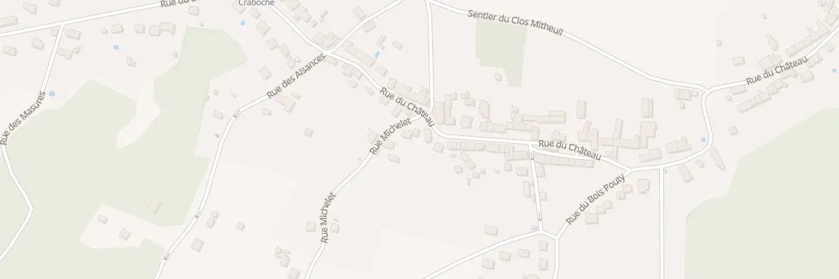 Plan du 268 Rue du Château à Mouroux
