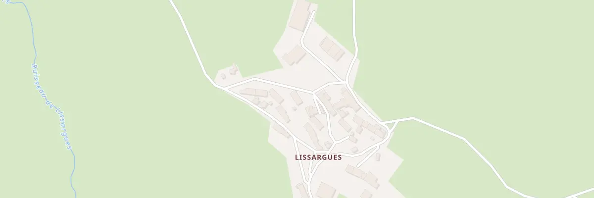 Plan du 17 Lissargues à Talizat