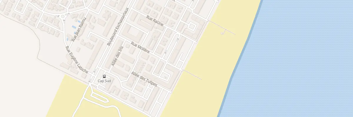 Plan du 40 Pl Molière à Port-la-Nouvelle