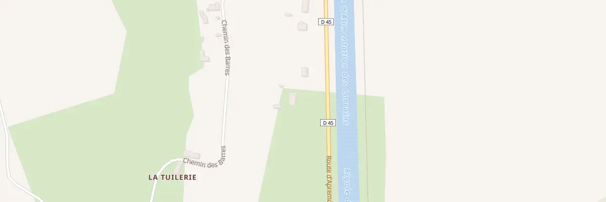 Plan du 11 Rte Apremont à Cuffy
