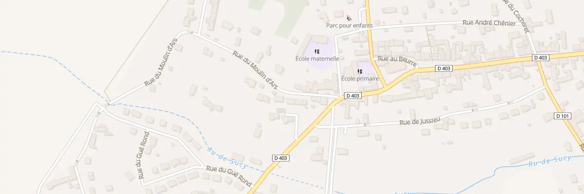 Plan du 5 Rue du Moulin d’Ars à Montigny-Lencoup