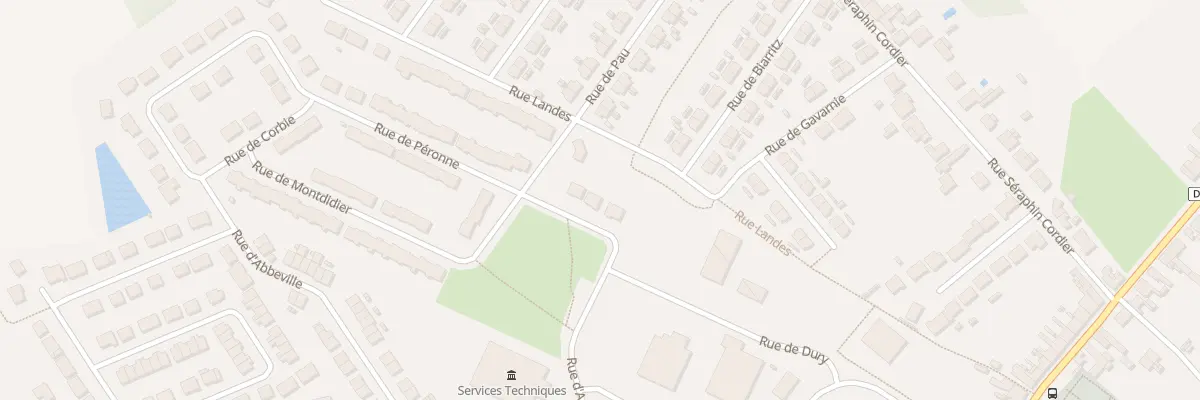 Plan du 22 Rue d’Amiens à Leforest