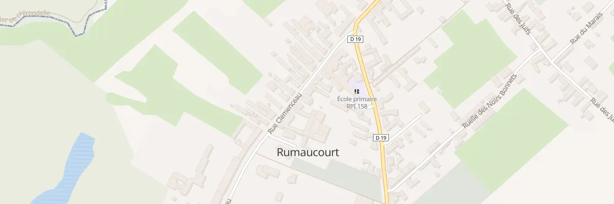 Plan du 137 Rue Clémenceau à Rumaucourt