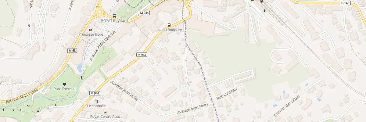 Plan du 15 Bd Barrieu à Royat