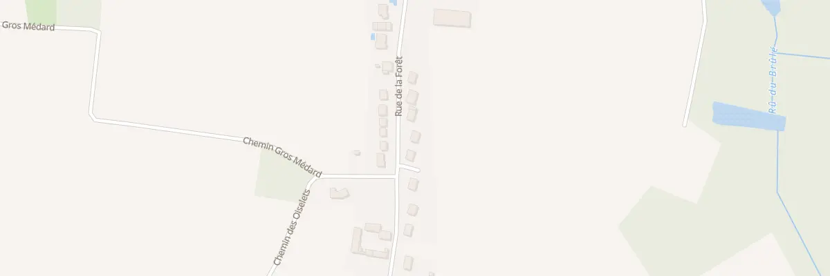Plan du 273 Rue de la Forêt à Quesmy