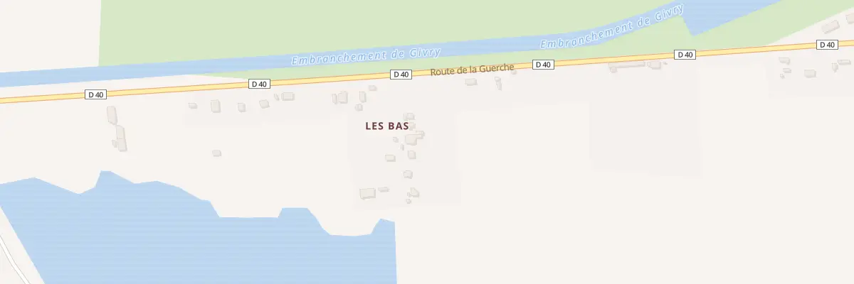Plan du 22B Rte de la Guerche à Cours-les-Barres