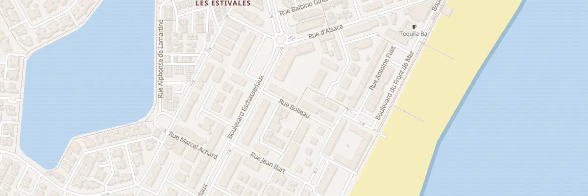 Plan du 41 Rue Boileau à Port-la-Nouvelle