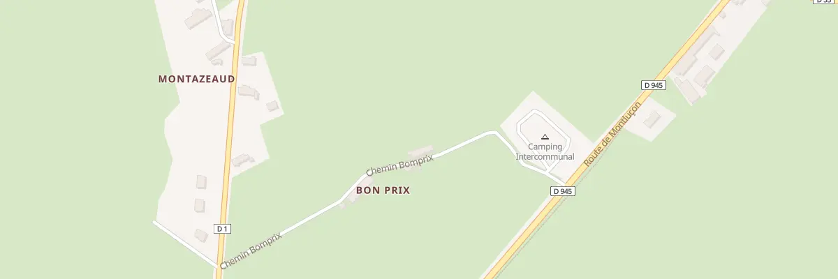 Plan du 194 Che Bomprix à Tronget