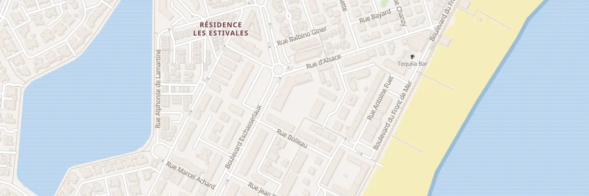Plan du 25 Bd Eschasseriaux à Port-la-Nouvelle