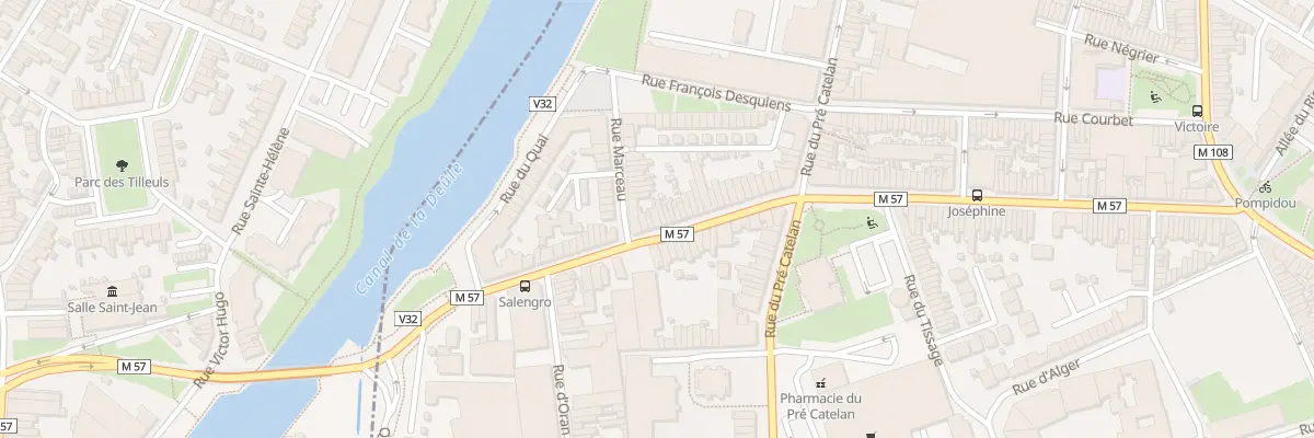 Plan du 140 Rue Roger Salengro à La Madeleine