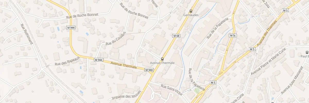 Plan du 78B Av de Royat à Chamalières