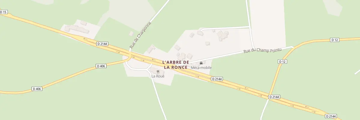 Plan du 5140B L’Arbre de la Ronze à Saint-Hilaire-la-Croix