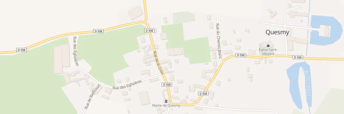Plan du 110 Rue de la Croix à Quesmy