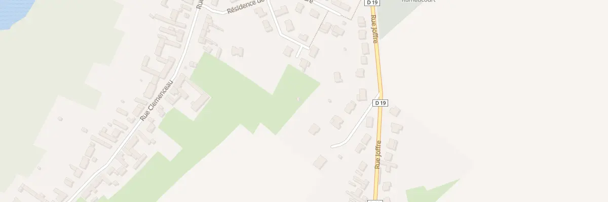 Plan du 530 Rue Joffre à Rumaucourt
