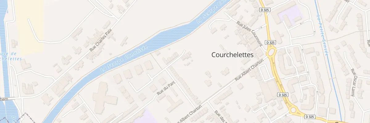 Plan du 28 Rue des Ecoles à Courchelettes