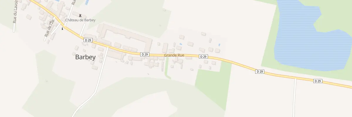 Plan du 58 Gr Grande Rue à Barbey