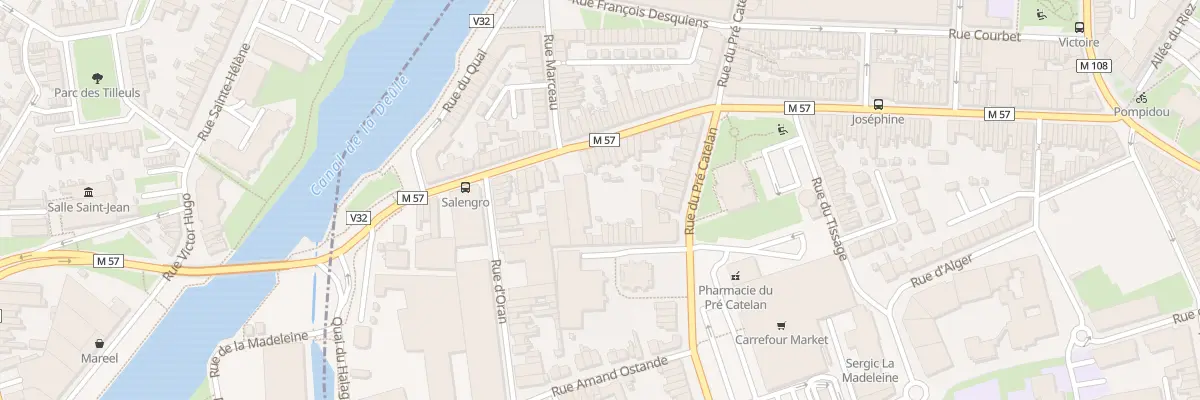 Plan du 157 Rue Roger Salengro à La Madeleine