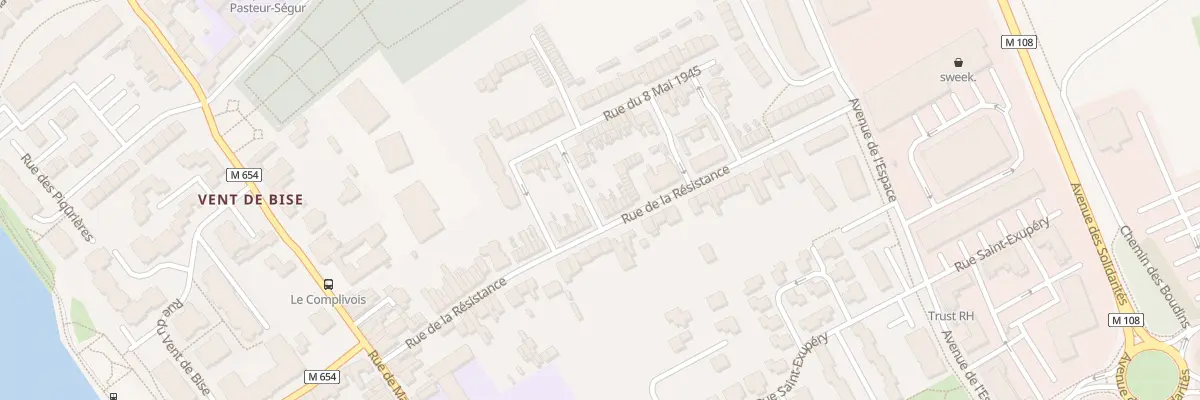 Plan du 45 Rue de la Résistance à Wambrechies