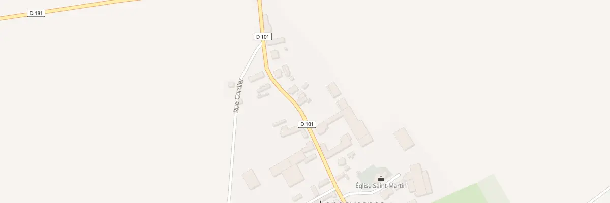 Plan du 12 Rue Principale à Longavesnes