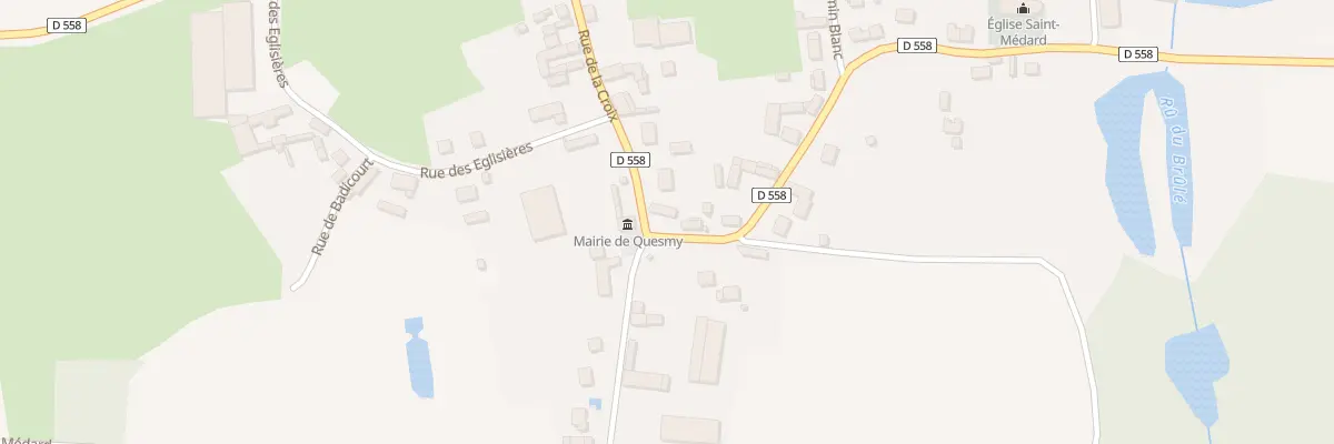 Plan du 7 Rue de l’Eglise à Quesmy