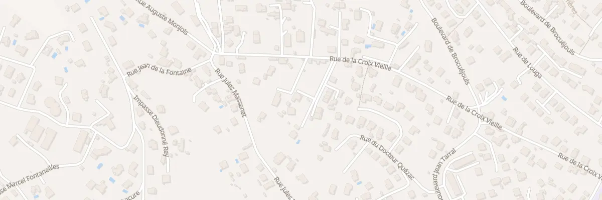 Plan du 97 Rue de la Croix Vieille à Millau