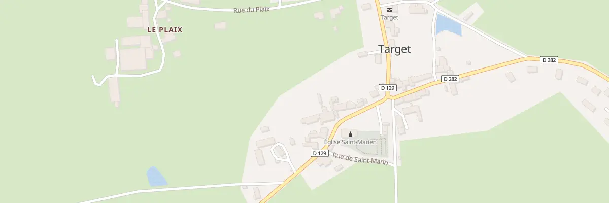 Plan du 5021 Le Bourg à Target