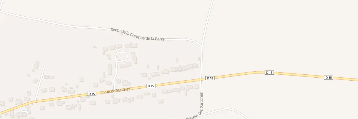 Plan du 47 Rue de Melmez à Beautheil-Saints