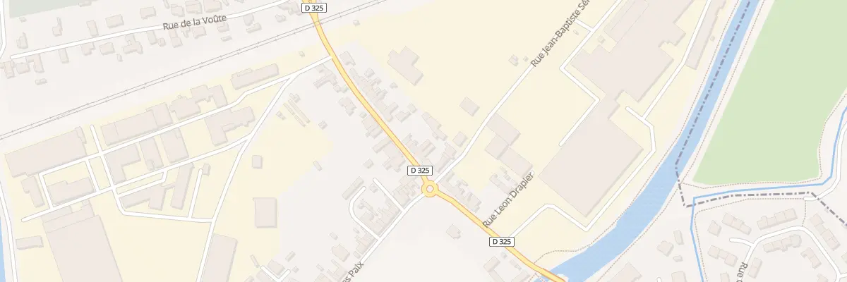 Plan du 24 Rue Joseph Coste à Courchelettes