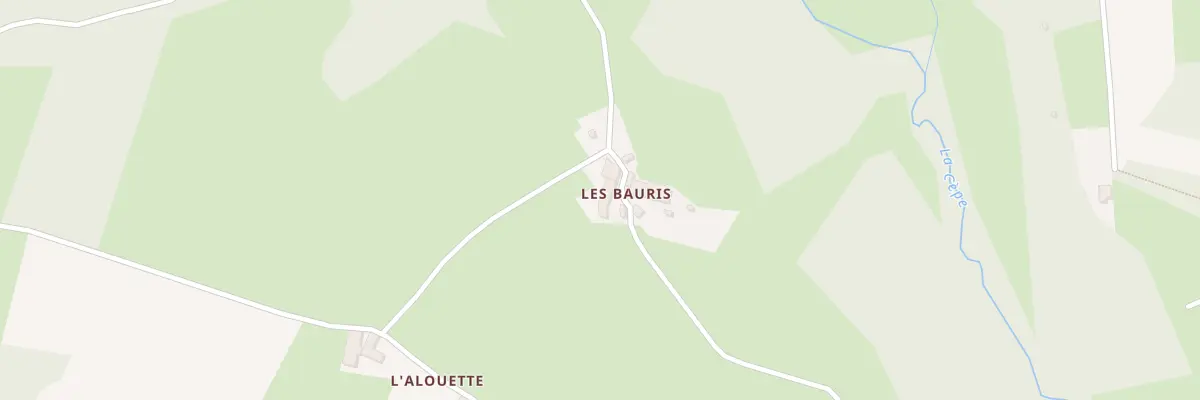 Plan du 5138 Les Bauris à Ébreuil