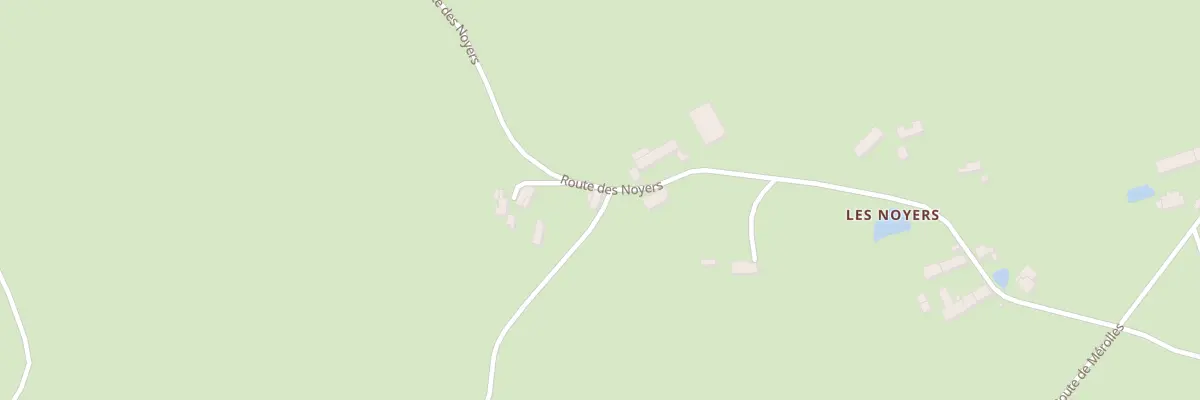Plan du 5163 Les Noyers à Gipcy