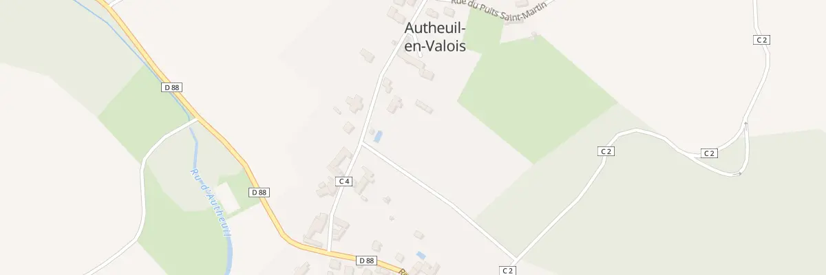 Plan du 12 Rue Tony Beauquesne à Autheuil-en-Valois