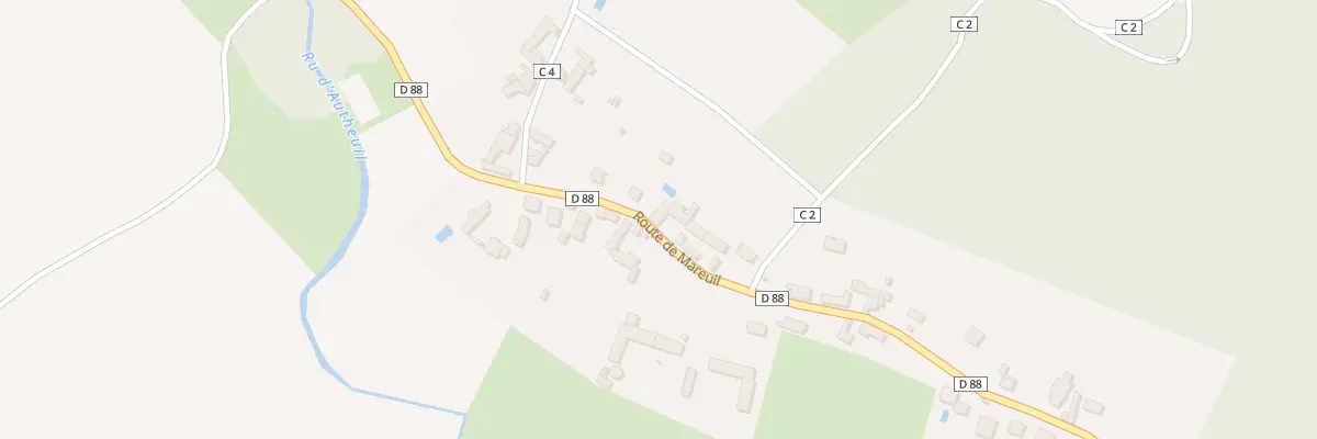 Plan du 5 Rte de Mareuil à Autheuil-en-Valois