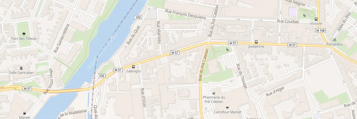 Plan du 151 Rue Roger Salengro à La Madeleine