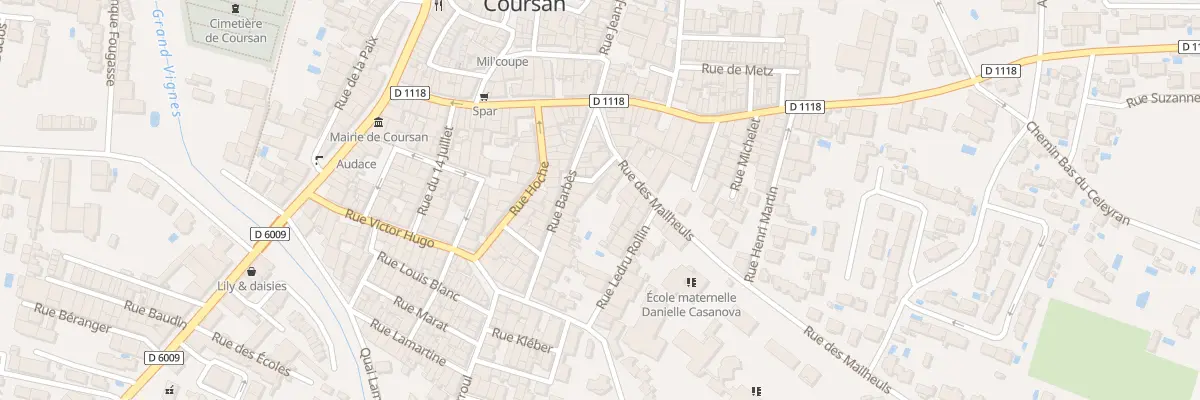 Plan du 8A Rue des Mailheuls à Coursan