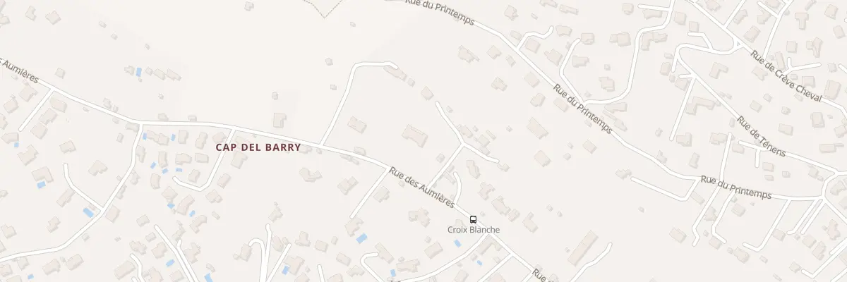 Plan du 56B Rte des Aumières à Millau