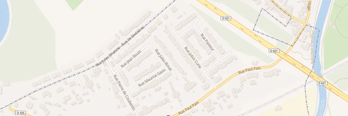 Plan du 10 Rue Jules Rimet à Courchelettes