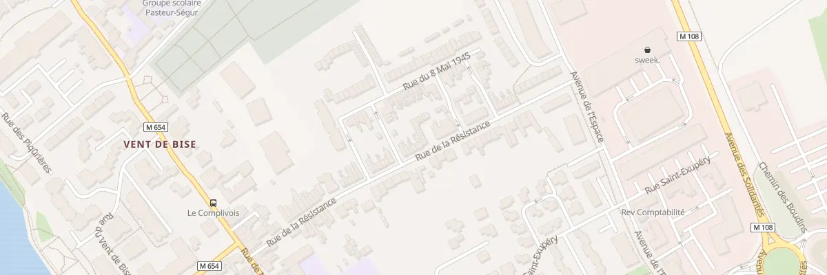 Plan du 53 Rue de la Résistance à Wambrechies