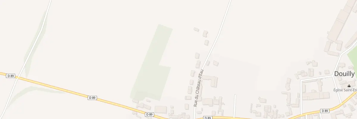 Plan du 15 Rue du Château d’Eau à Douilly